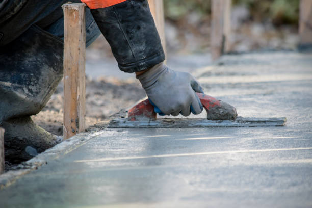 Concrete walkway installation in Friday Harbor, WA